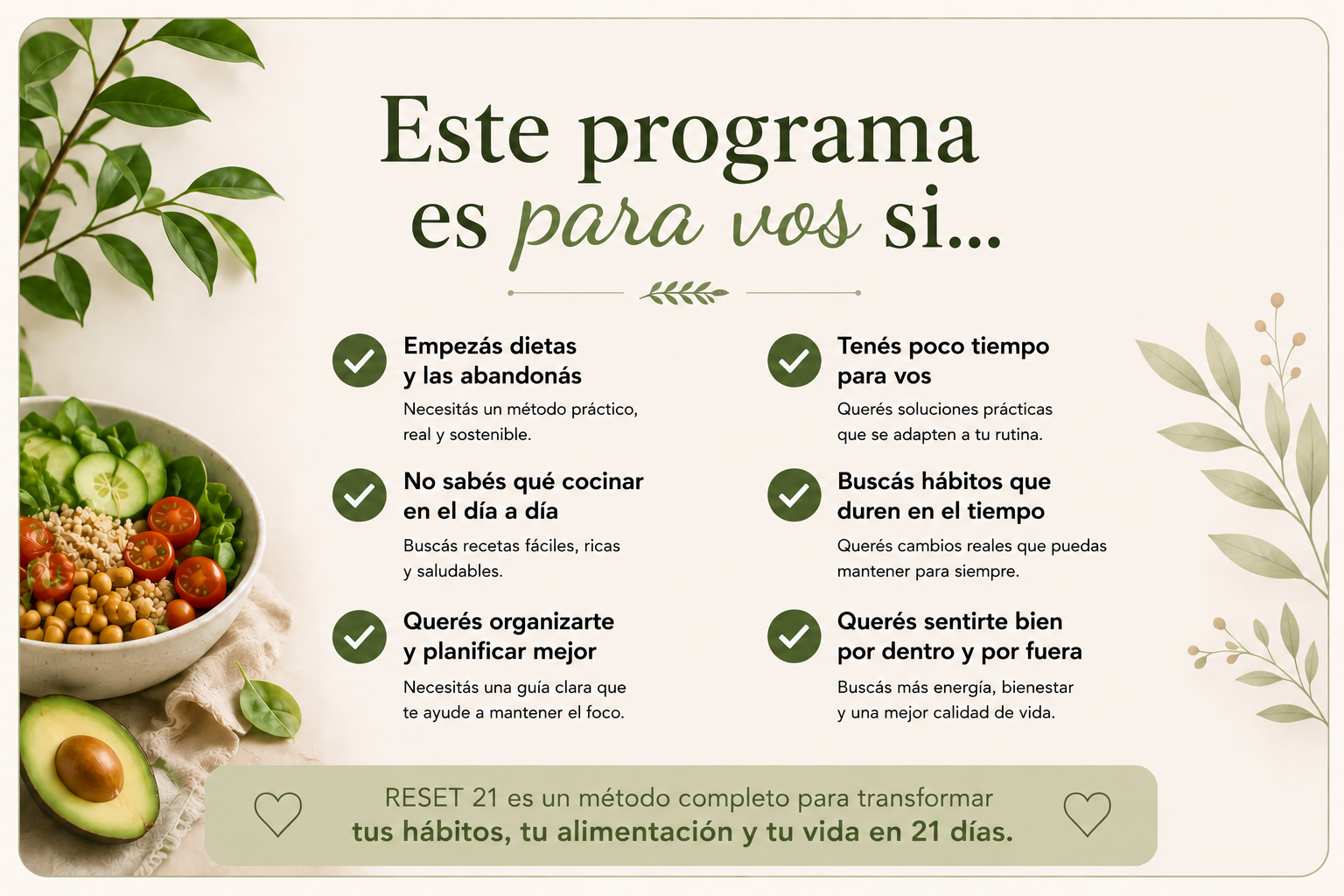 Programa digital RESET 21
